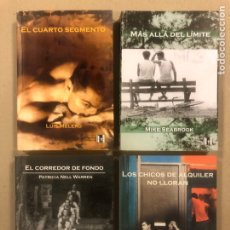 Libros de segunda mano: LOTE DE 4 NOVELAS COLECCIÓN SALIR DEL ARMARIO. RICHIE MCMULLEN, LUIS MELERO, MIKE SEABROOK, PATRICIA