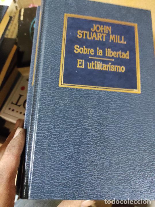 Libros de segunda mano: Sobre la libertad. El utilitarismo / John Stuart Mill. - Foto 1