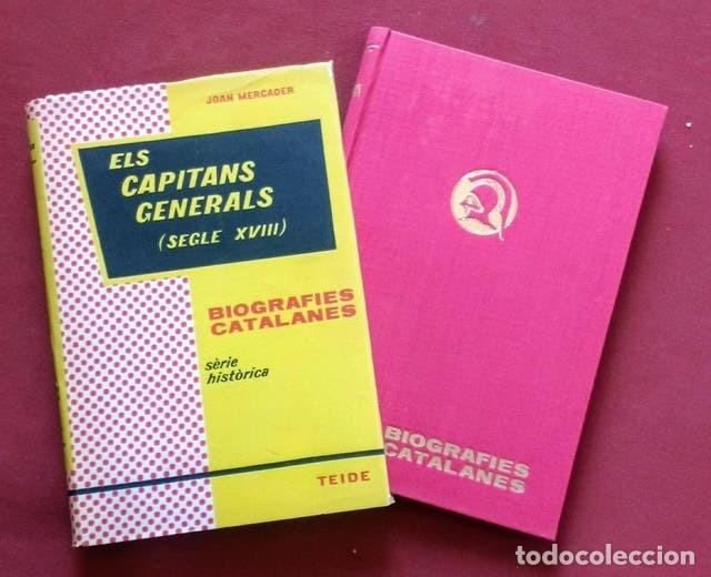 Libros de segunda mano: ELS CAPITANS GENERALS (SEGLE XVIII) - Foto 1