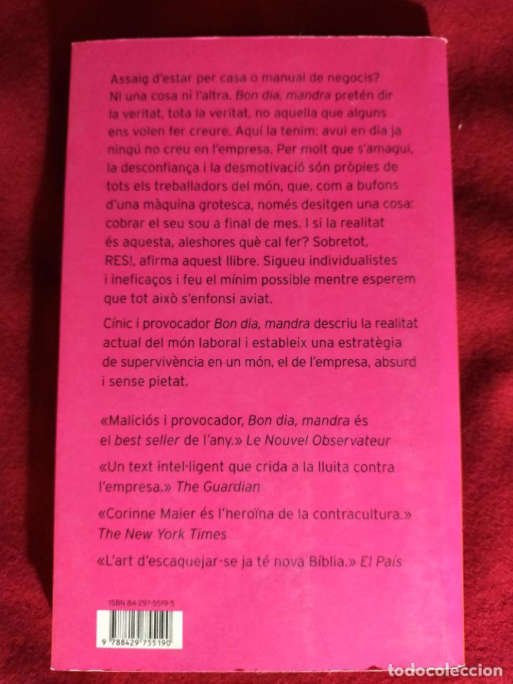 Libros de segunda mano: BON DIA MANDRA - Maier,Corinne - Foto 2