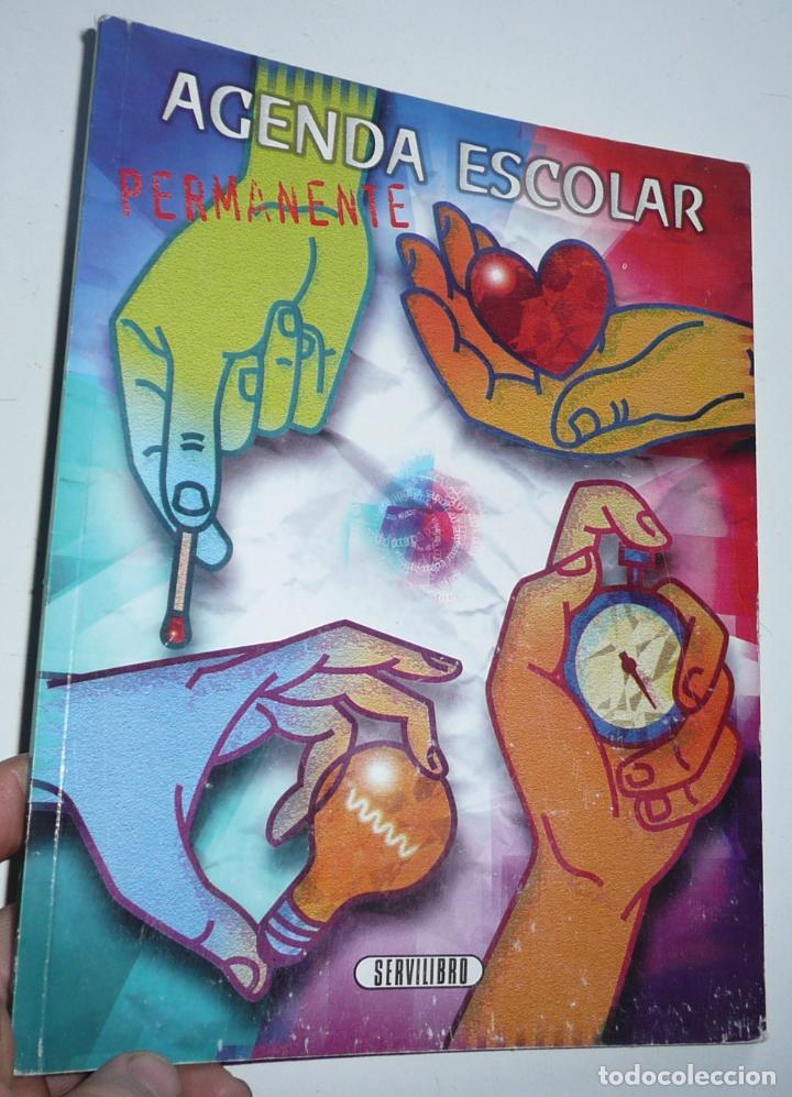 Libros de segunda mano: Agenda Escolar Permanente - Servilibro Ediciones (modelo 2) - Foto 1