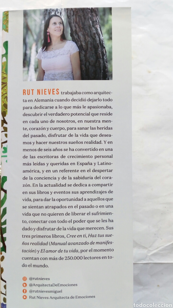 Libros de segunda mano: Naciste para disfrutar. Rut Nieves. - Foto 3