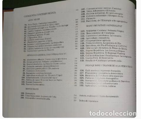 Libros de segunda mano: ATLES DHIST&Ograve;RIA DE CATALUNYA - EDICIONS 62 - Foto 6