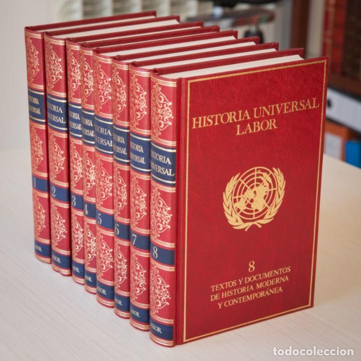 Libros de segunda mano: Historia Universal Labor. 8 Tomos - Foto 3