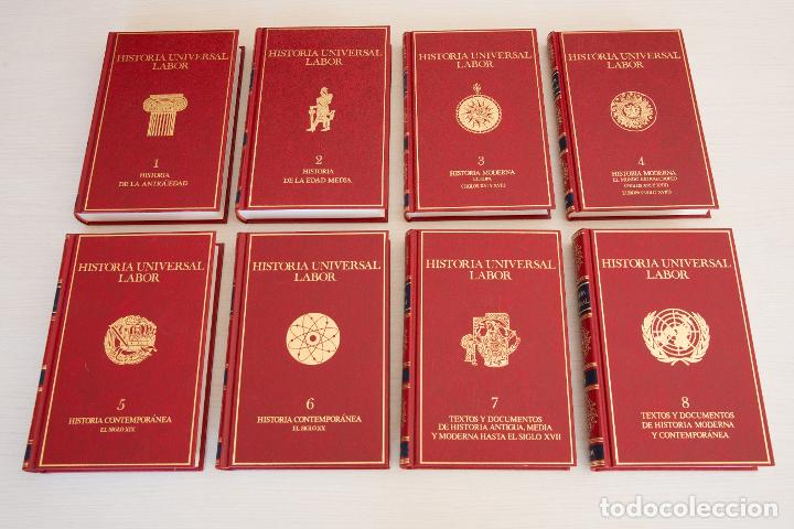 Libros de segunda mano: Historia Universal Labor. 8 Tomos - Foto 4