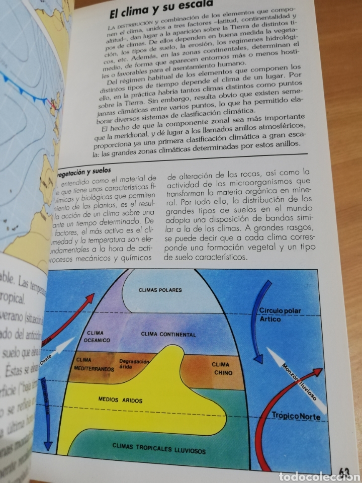 Libros de segunda mano: TIEMPO Y CLIMA (MANUEL TOHARIA) - Foto 7