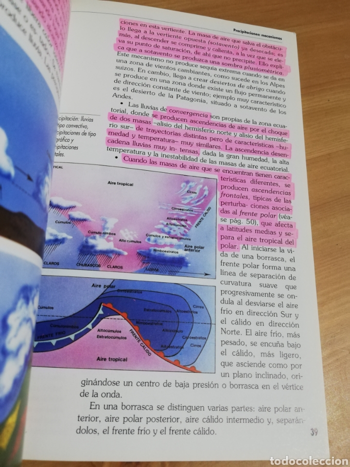 Libros de segunda mano: TIEMPO Y CLIMA (MANUEL TOHARIA) - Foto 10