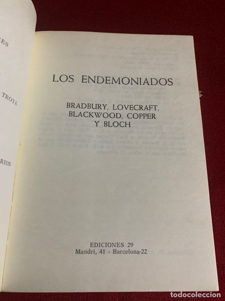Libros de segunda mano: Los endemoniados. Ray Bradbury - Foto 3