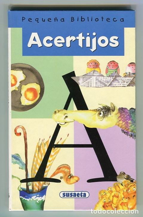 Libros de segunda mano: ACERTIJOS - PEQUE&Ntilde;A BIBLIOTECA - SUSAETA EDICIONES - Foto 1
