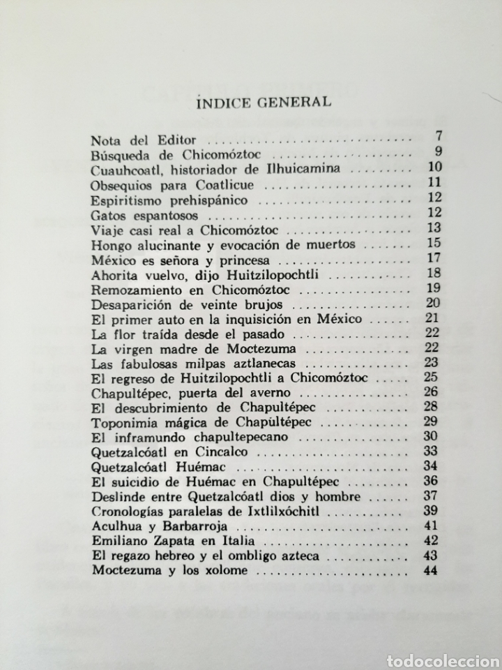 Libros de segunda mano: AVENTURAS DE LOS AZTECAS EN EL MAS ALLA GUTIERRE TIBON - Foto 3