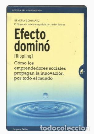 Libros de segunda mano: EFECTO DOMIN&Oacute; - Beverly Schwartz - Foto 1