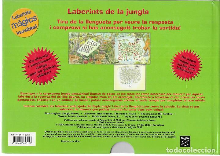 Libros de segunda mano: Laberints de la Jungla. Col.Laberints M&agrave;gics. Harrison, James. Editorial Beascoa 2007 - Foto 2