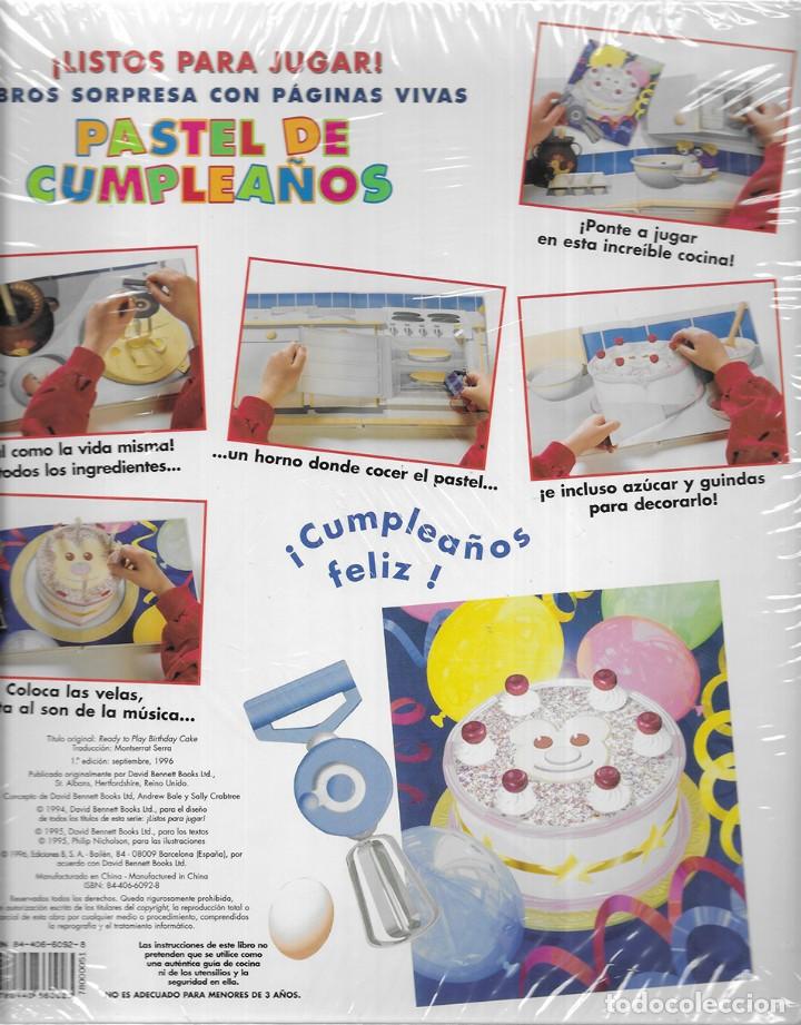 Libros de segunda mano: Pastel de Cumplea&ntilde;os Interactivo &iexcl; listos para jugar! Bennett, David. Ediciones B. 1996 - Foto 2