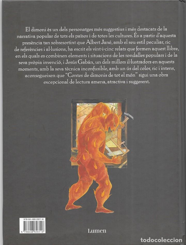 Libros de segunda mano: CONTES DE DIMONIS DE TOT EL MON. Jan&eacute;, Albert. Editorial Lum&eacute;n 2007 - Foto 2