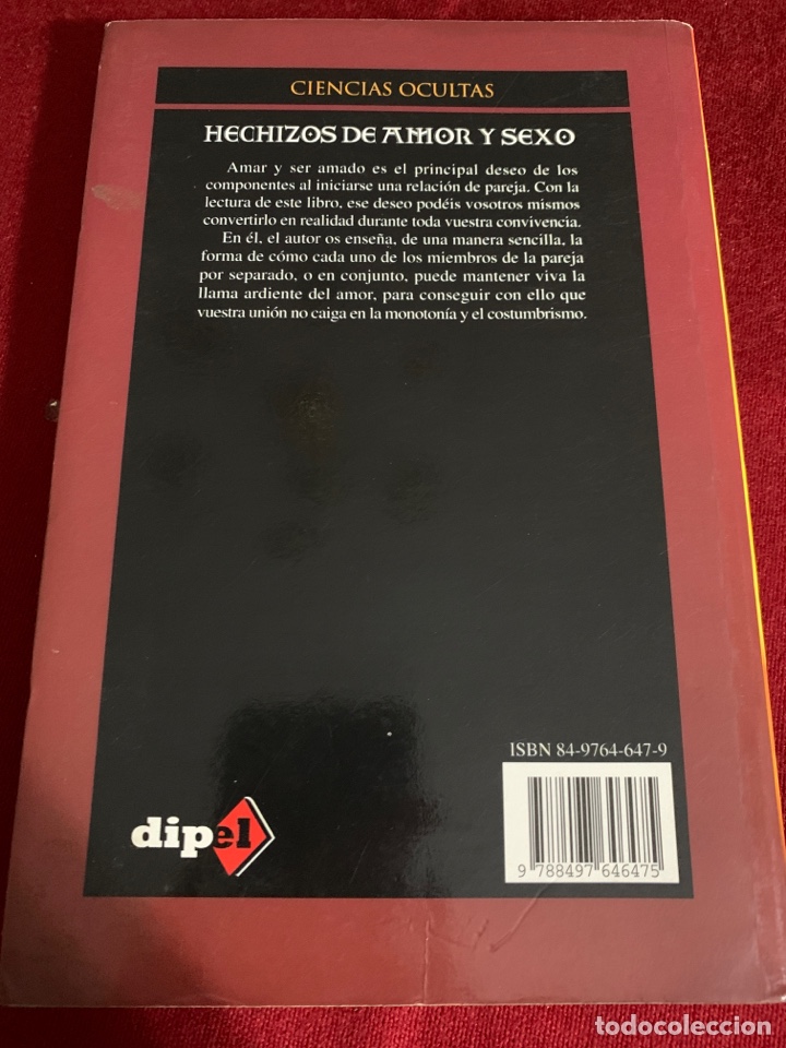 Libros de segunda mano: Hechizos de amor y sexo. David Maomar. - Foto 2