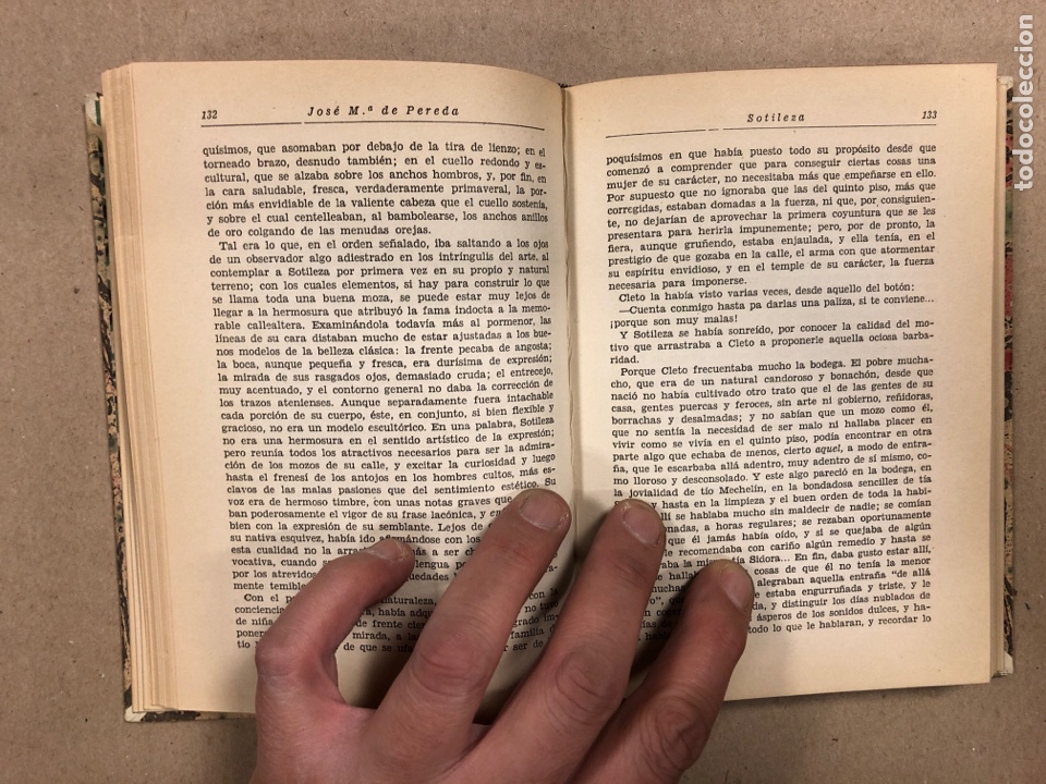 Libros de segunda mano: SOTILEZA, OBRAS COMPLETAS DE JOS&Eacute; M&ordf; DE PEREDA. EDITORIAL BALMES. - Foto 5