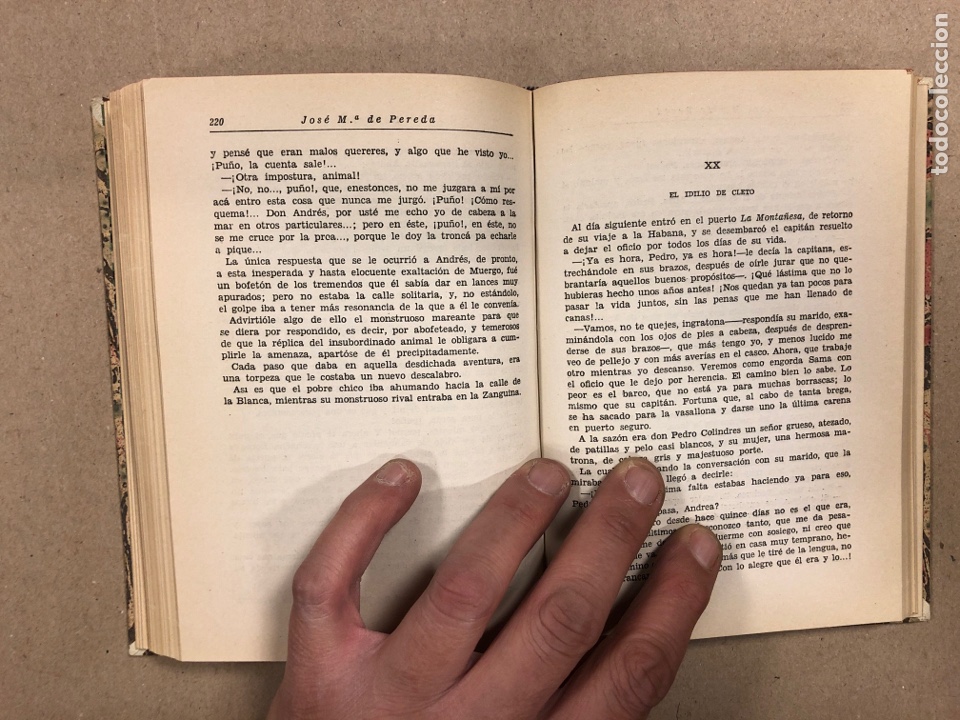 Libros de segunda mano: SOTILEZA, OBRAS COMPLETAS DE JOS&Eacute; M&ordf; DE PEREDA. EDITORIAL BALMES. - Foto 6