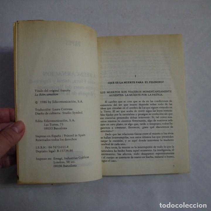 Libros de segunda mano: LA REENCARNACI&Oacute;N - PAPUS - EDICOMUNICACION - 1986 - Foto 7