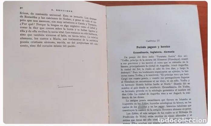 Libros de segunda mano: HISTORIA DE LA LITERATURA - A. HENSCHKE - Foto 5
