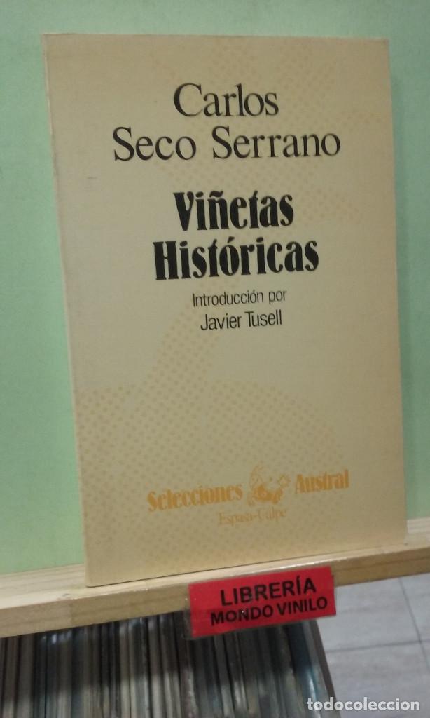 Libros de segunda mano: Vi&ntilde;etas hist&oacute;ricas. Carlos Seco Serrano - Foto 1