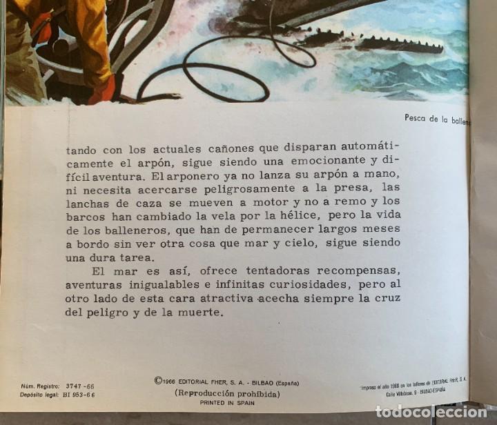 Libros de segunda mano: CONOCE LOS PECES. EDITORIAL FHER, SA. 1966. 25 X 19. - Foto 3