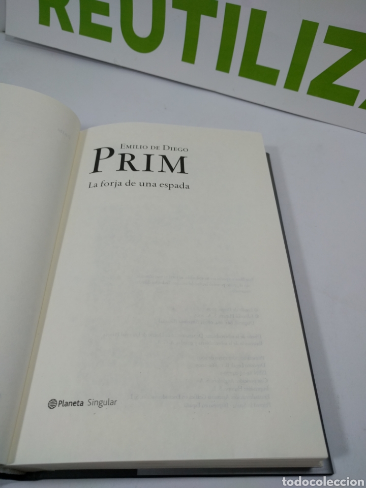 Libros de segunda mano: Emilio de Diego. Prim. La forja de una espada. - Foto 2