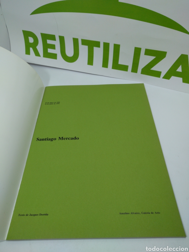 Libros de segunda mano: Santiago mercado. Texto de Jacques derrida. - Foto 2