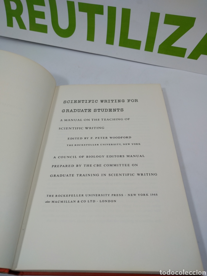 Libros de segunda mano: Scientific Writing for graduate students. Macmillan. - Foto 3