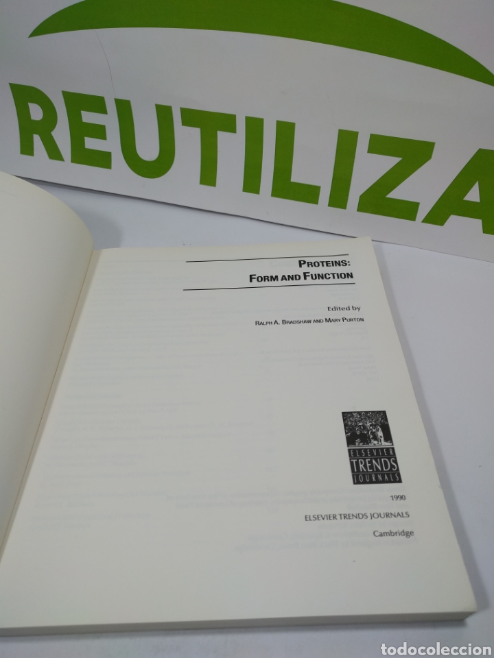 Libros de segunda mano: Proteins Form and function. Elsevier trends books. - Foto 2