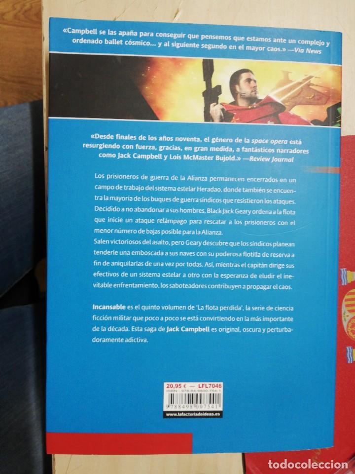 Libros de segunda mano: LA FLOTA PERDIDA. INCANSABLE. JACK CAMPBELL. 2012 - Foto 3