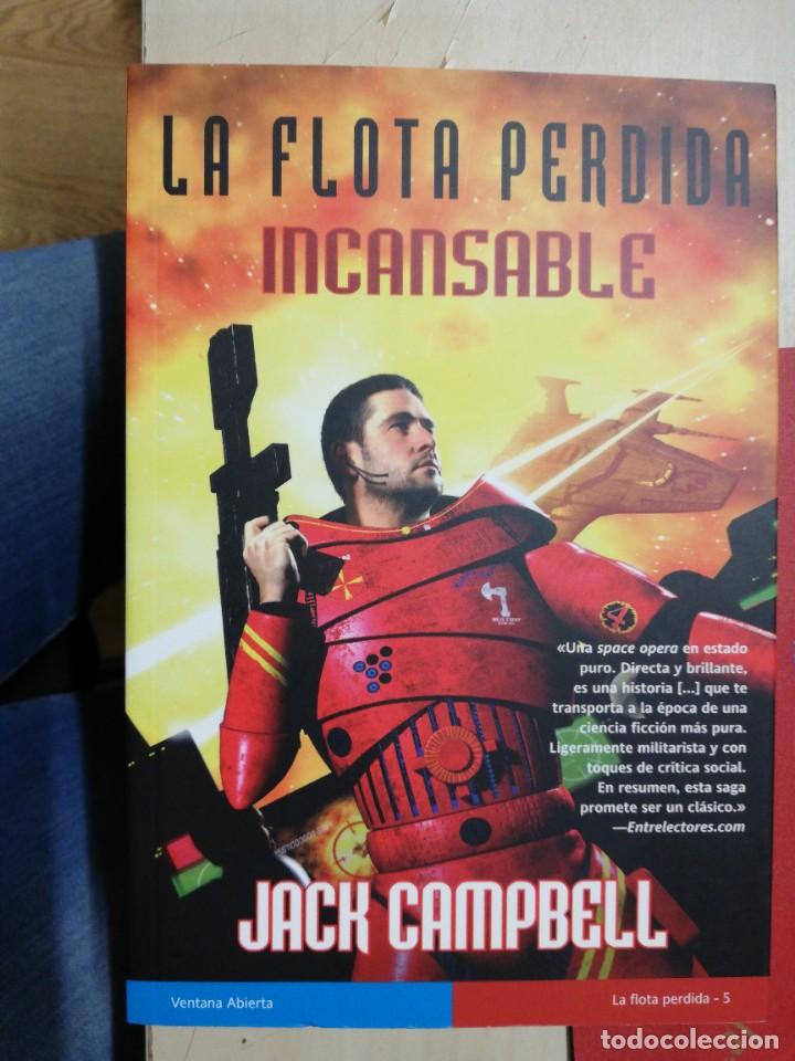 Libros de segunda mano: LA FLOTA PERDIDA. INCANSABLE. JACK CAMPBELL. 2012 - Foto 1