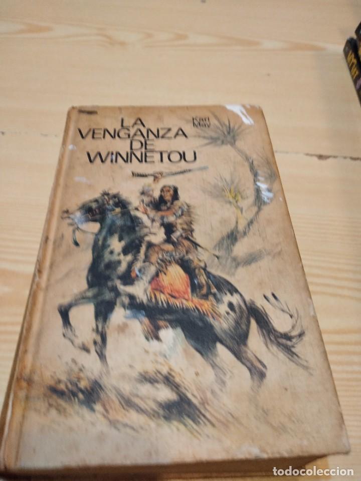 Libros de segunda mano: G-125 LIBRO LA VENGANZA DE WINNETOU KARL MAY - Foto 1