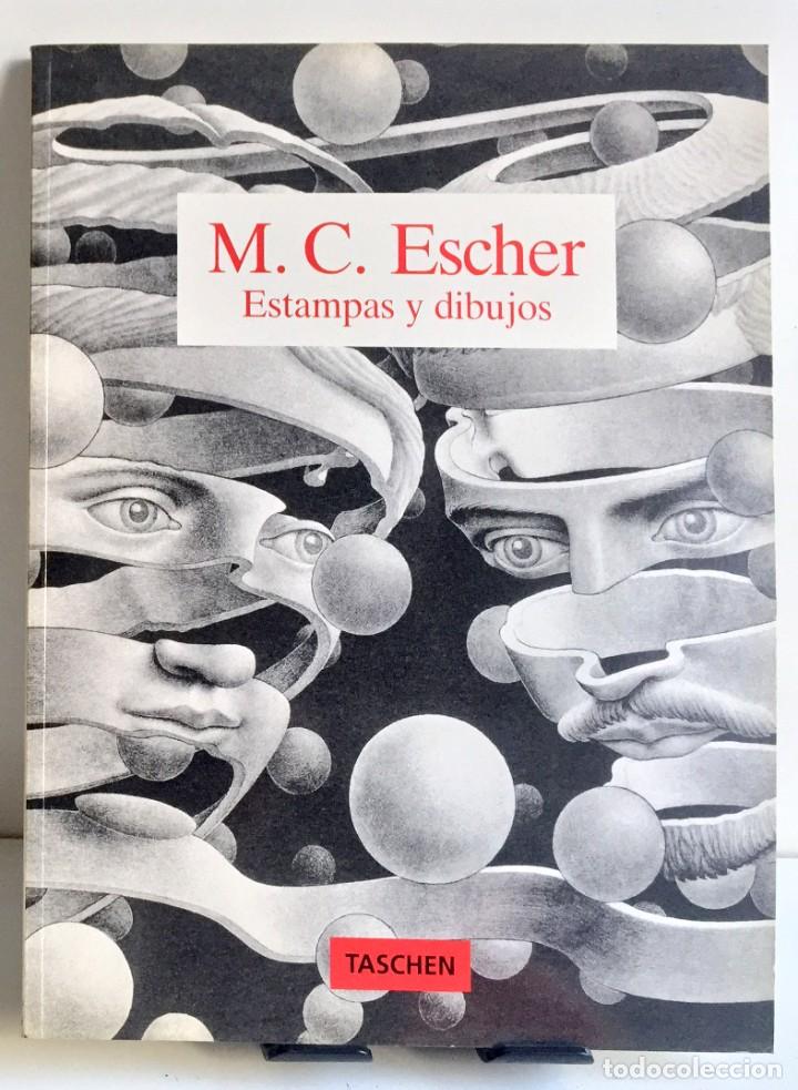 Libros de segunda mano: ESTAMPAS Y DIBUJOS. M. C. Escher - Foto 1