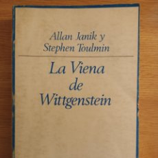 Libros de segunda mano: LA VIENA DE WITGENSTEIN. ALLAN JANIK Y STEPHEN TOULMIN. PRIMERA EDICIÓN TAURUS, 1974.. Lote 300591163