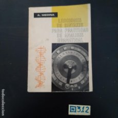 Libros de segunda mano: LECCIONES DE SINTAXIS PARA PRÁCTICAS DE ANÁLISIS GRAMATICAL. Lote 300595728