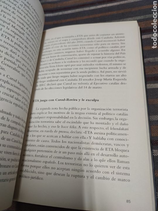 Libros de segunda mano: Los c&oacute;mplices de ETA Carmen Gurruchaga - Foto 3