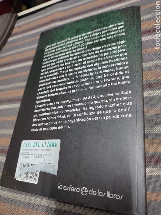Libros de segunda mano: Los c&oacute;mplices de ETA Carmen Gurruchaga - Foto 6