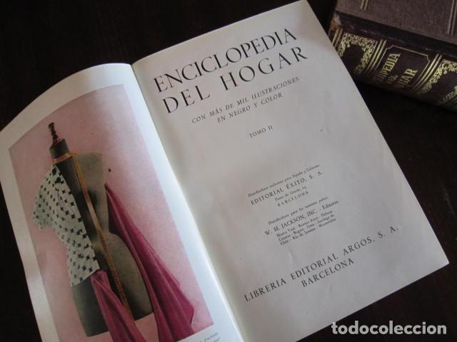 Libros de segunda mano: Enciclopedia del hogar 1952 Primera edicion - Foto 3