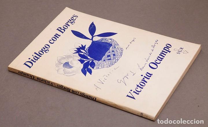 Libros de segunda mano: Di&aacute;logo con Borges, Victoria Ocampo - 1969 - Foto 2