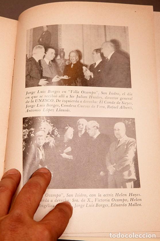 Libros de segunda mano: Di&aacute;logo con Borges, Victoria Ocampo - 1969 - Foto 11