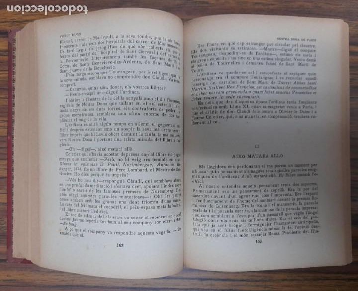 Libros de segunda mano: NOSTRA DONA DE PARIS....VICTOR HUGO.. - Foto 3