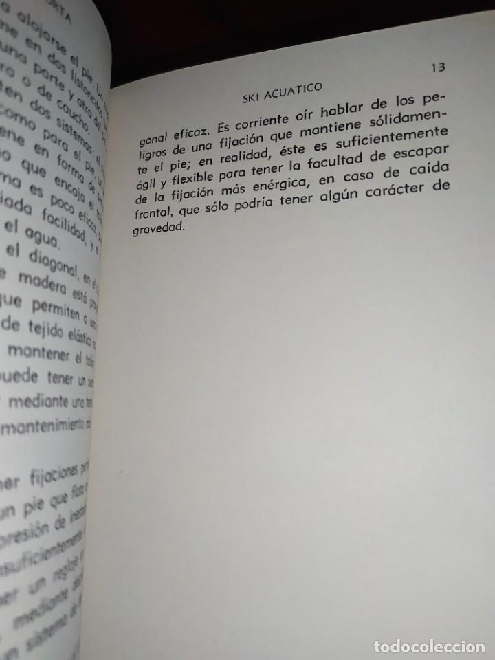 Libros de segunda mano: SKI ACU&Aacute;TICO CARLOS PORTA 1971 2&deg; EDICI&Oacute;N - Foto 3