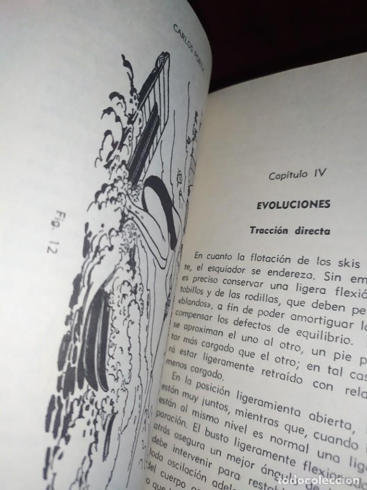 Libros de segunda mano: SKI ACU&Aacute;TICO CARLOS PORTA 1971 2&deg; EDICI&Oacute;N - Foto 6