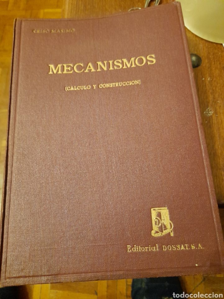 Libros de segunda mano: Mecanismos,C&aacute;lculo y Construcci&oacute;n, Editorial Dossat de 1950 - Foto 1