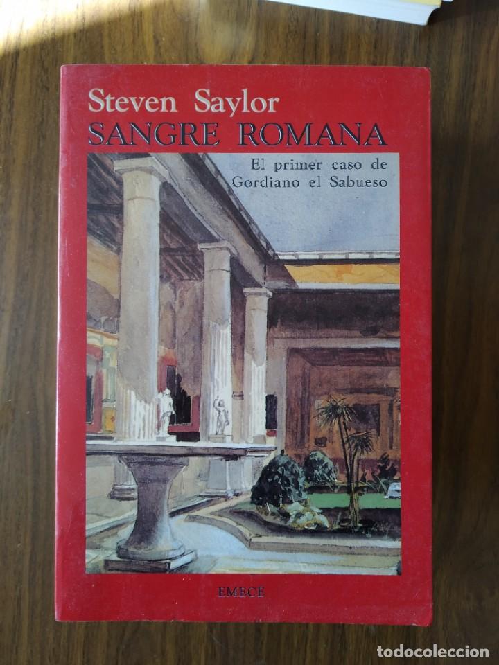 Libros de segunda mano: Steven Saylor - Sangre Romana - Foto 1