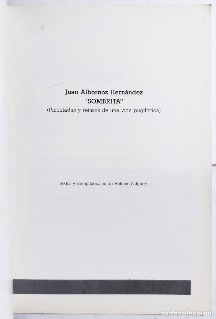 Libros de segunda mano: JUAN ALBORNOZ HERN&Aacute;NDEZ. SOMBRITA. 1992. CANARIAS. - Foto 2
