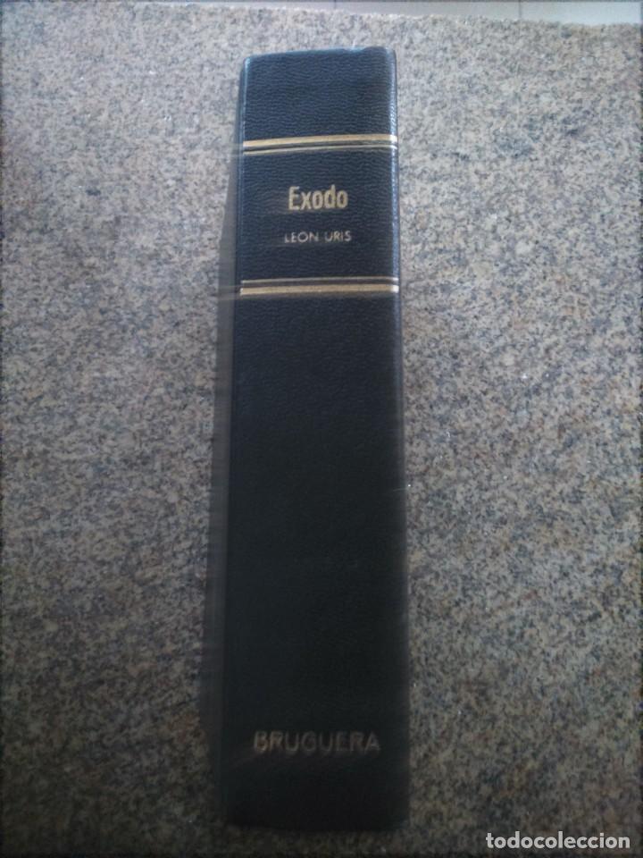 Libros de segunda mano: EXODO -- LEON URIS -- EDITORIAL BRUGUERA -- - Foto 4