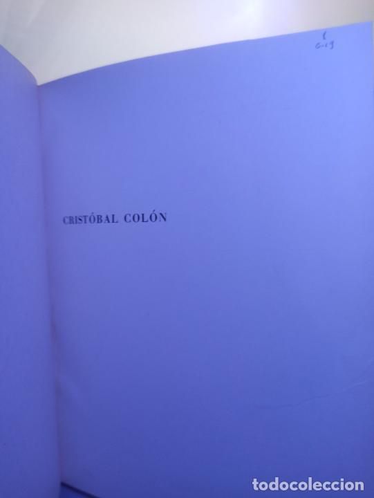 Libros de segunda mano: LIBRO ENCUADERNADO - CRISTOBAL COLON - EDITORIAL TEIDE - BIBLIOTECA ZAGAL - Foto 2