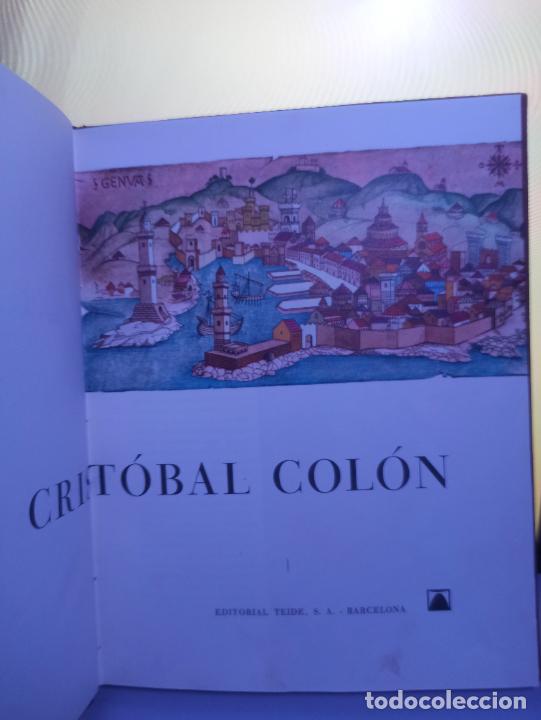 Libros de segunda mano: LIBRO ENCUADERNADO - CRISTOBAL COLON - EDITORIAL TEIDE - BIBLIOTECA ZAGAL - Foto 1
