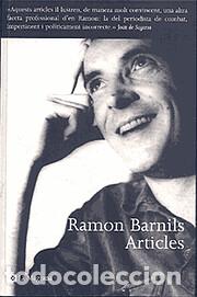 Libros de segunda mano: Articles (Ramon Barnils) - Foto 1